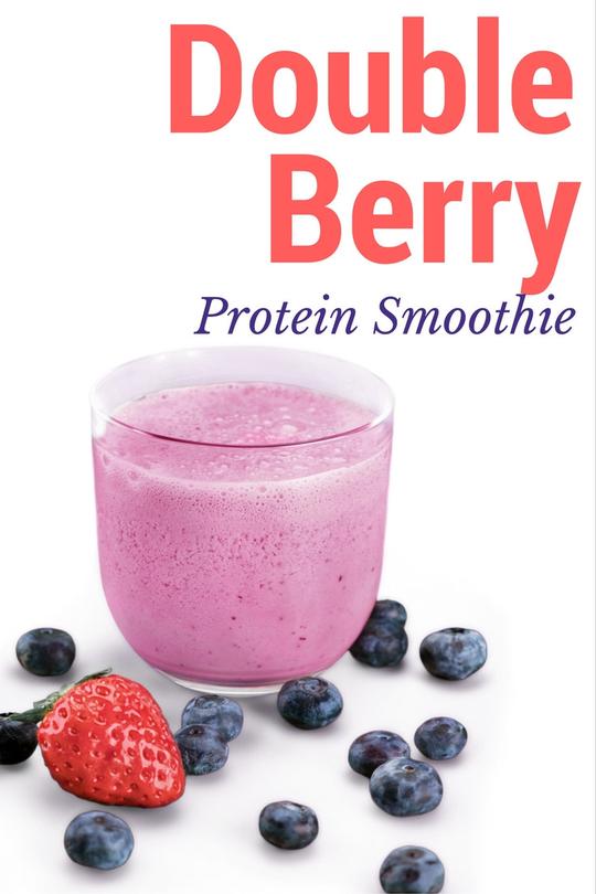 Double Berry Protein Smoothie